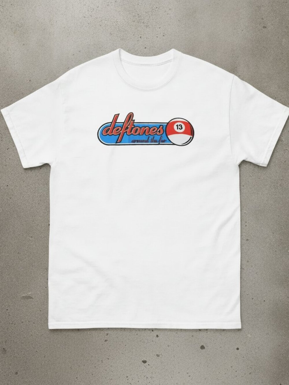 Deftones Around The Fur 13 Ball Vintage Band T-Shirt, Alternative Metal Graphic